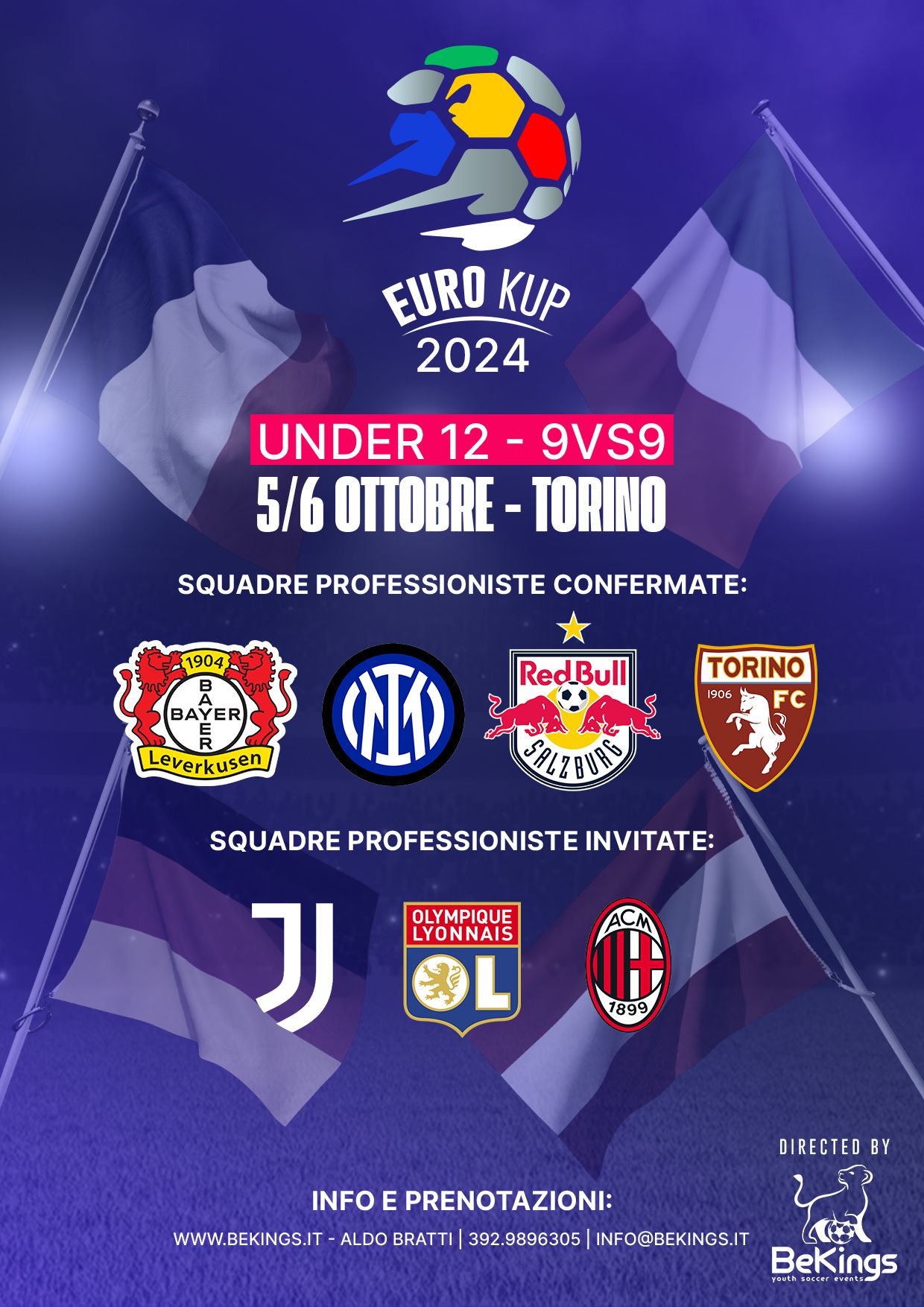 Tornei di calcio giovanile nazionali e internazionali locandina